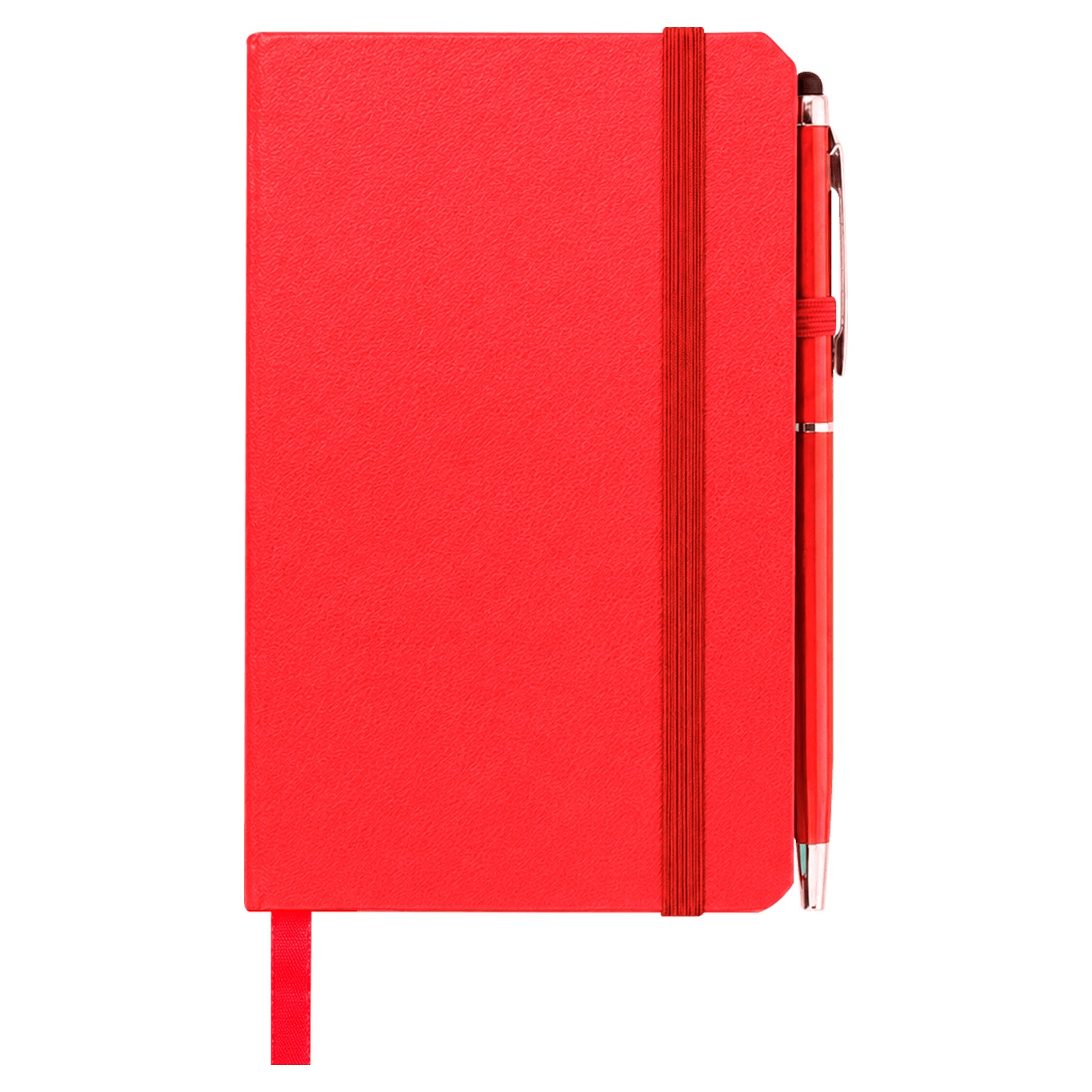 Mini Libreta Daftar en color rojo