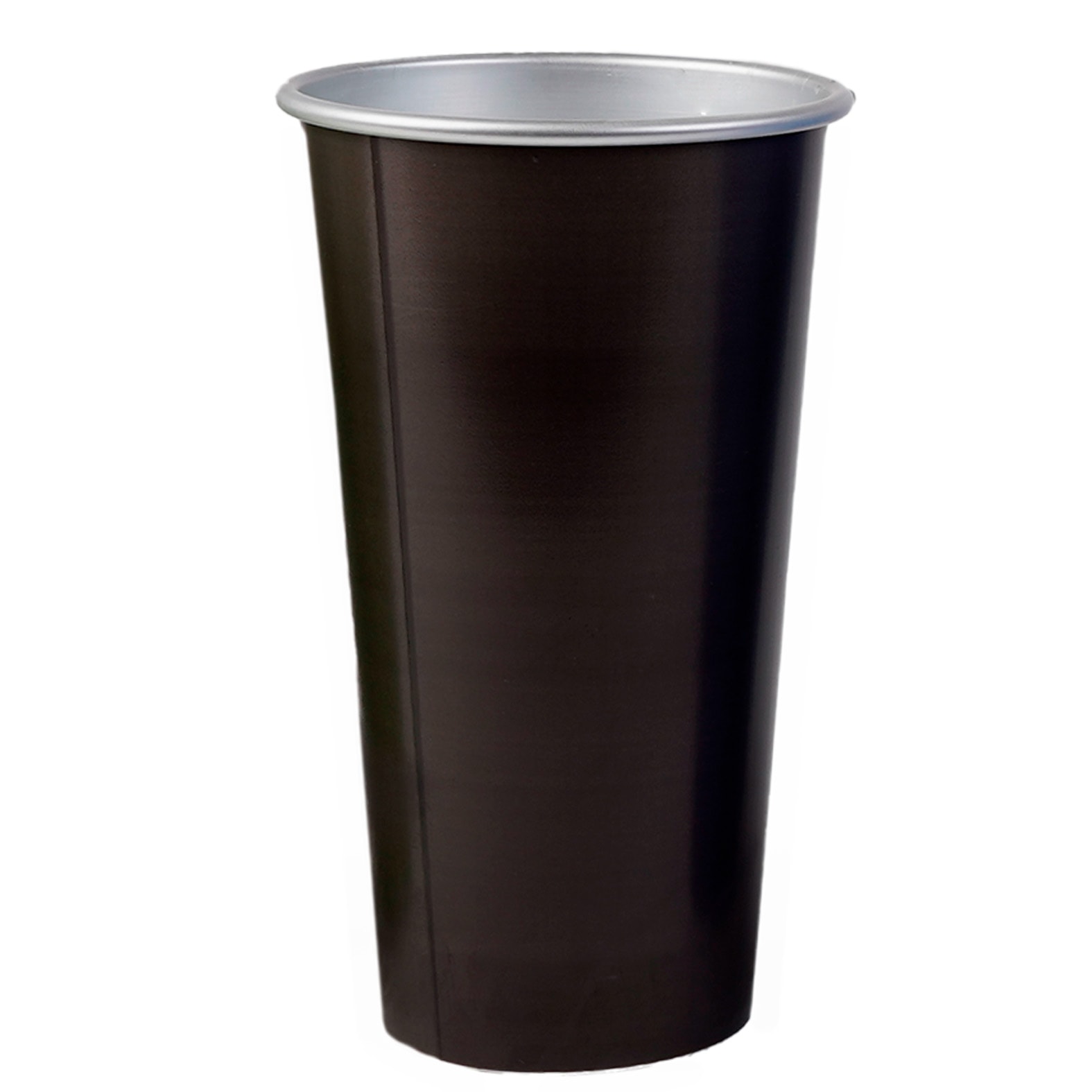 Vaso Croma en color negro