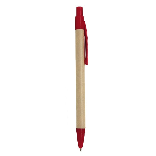 Bolígrafo Eco Style en color rojo