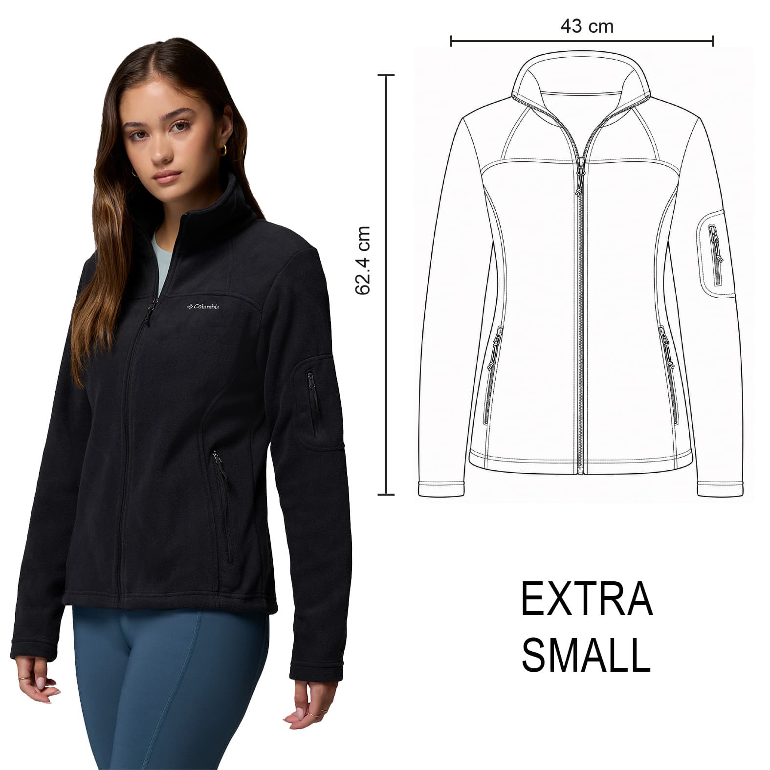 Fleece Polar Columbia Fast Trek Women